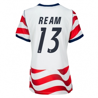 Billige Fotballdrakt Forente stater Tim Ream #13 Replika Hjemmedrakt Dame VM 2026 Kortermet